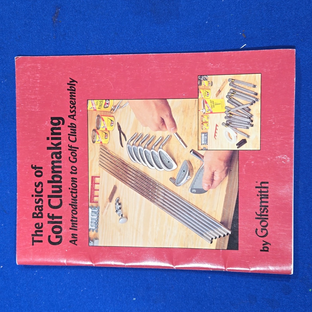 1993 Basics of Golf Clubmaking softcover boo
